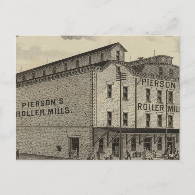 Postal Hijos de Pierson (Anverso)