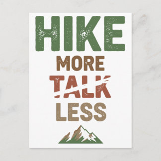 Postal Hike Más Habla Menos