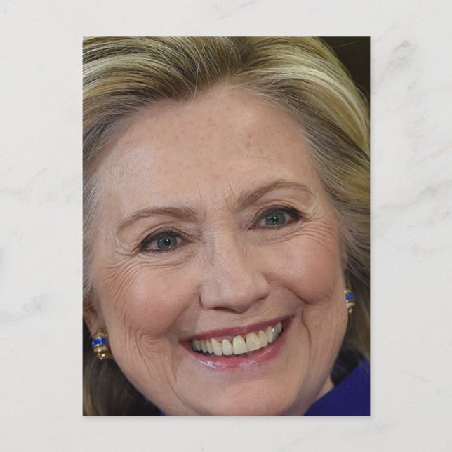 Postal Hillary Clinton (Anverso)