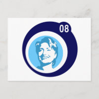 hillary clinton 08. burbujas azules.
