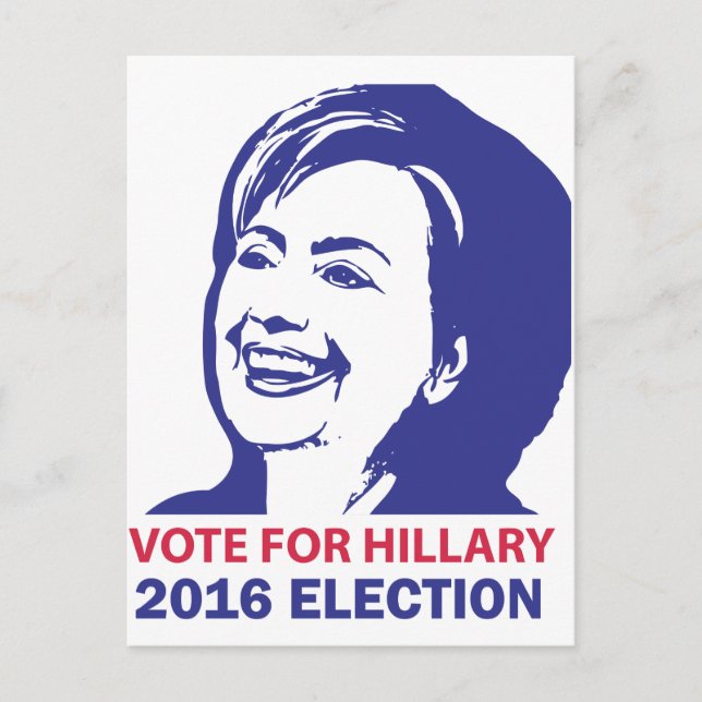 Postal hillary clinton 2016 (Anverso)