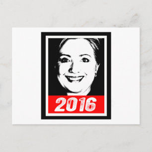 Postal HILLARY CLINTON 2016 INK ART.png