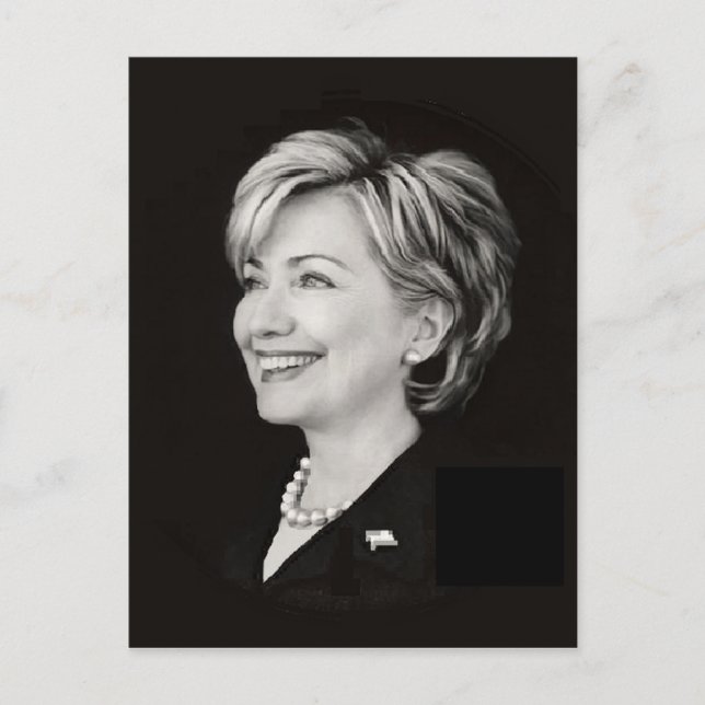 Postal Hillary Clinton Postcard (Anverso)