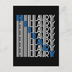 Postal hillary clinton textual