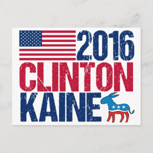 Postal Hillary Clinton Tim Kaine 2016