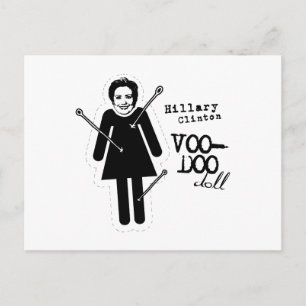 Postal Hillary Clinton VooDoo Doll