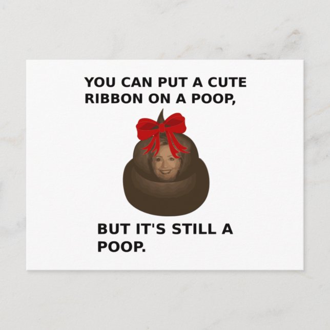 Postal Hillary Poop (Anverso)