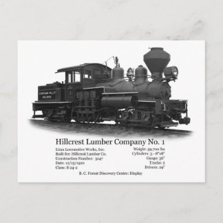 Postal Hillcrest Shay No. 1