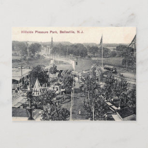 Postal Hillside Pleasure Park, Trolley, Belleville NJ