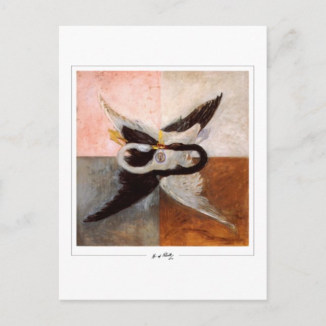 Postal Hilma af Klint #143 - Arte (Anverso)