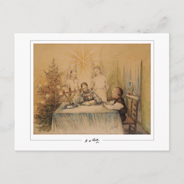 Postal Hilma af Klint #155 - Fine Art (Anverso)