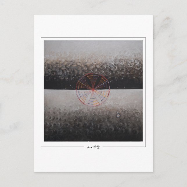 Postal Hilma af Klint #68 - Arte (Anverso)