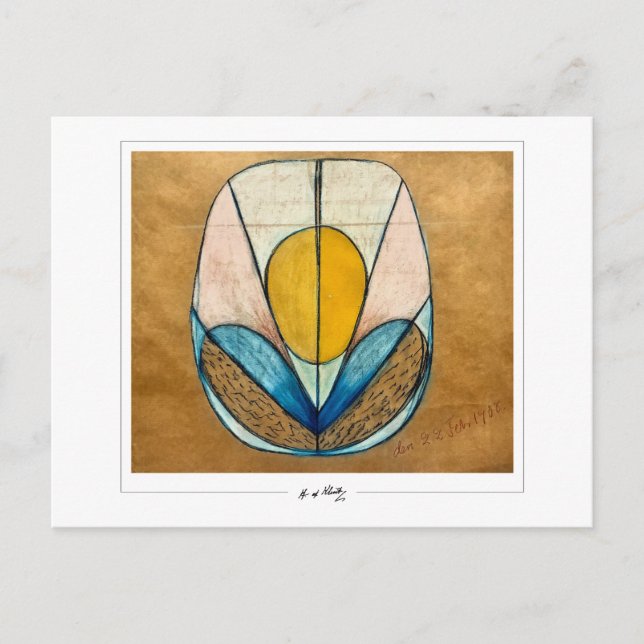 Postal Hilma af Klint #6 - Fine Art (Anverso)
