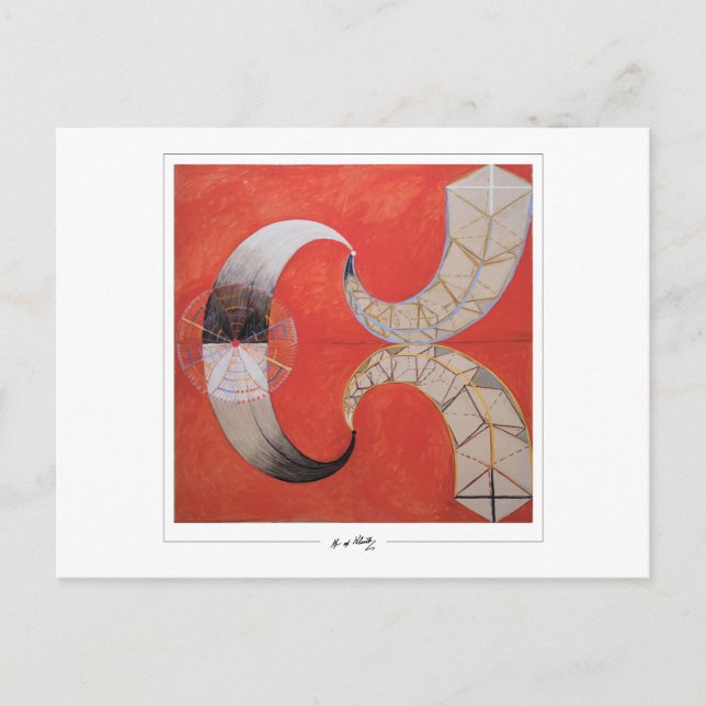 Postal Hilma af Klint #9 - Fine Art (Anverso)