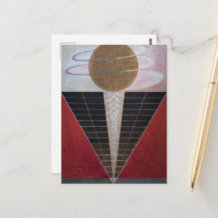 Postal Hilma Af Klint, Altarpiece Nº 2, Resumen de Arte