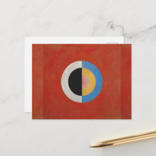 Postal Hilma Af Klint, El Cisne No. 17, Arte Resumen