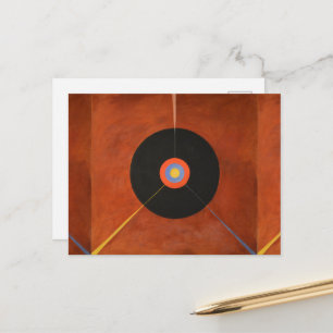 Postal Hilma Af Klint, El Cisne No. 18, Arte Resumen