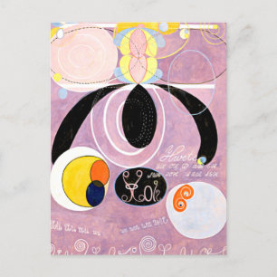 Postal Hilma af Klint - La Diez Más Grande, No. 06