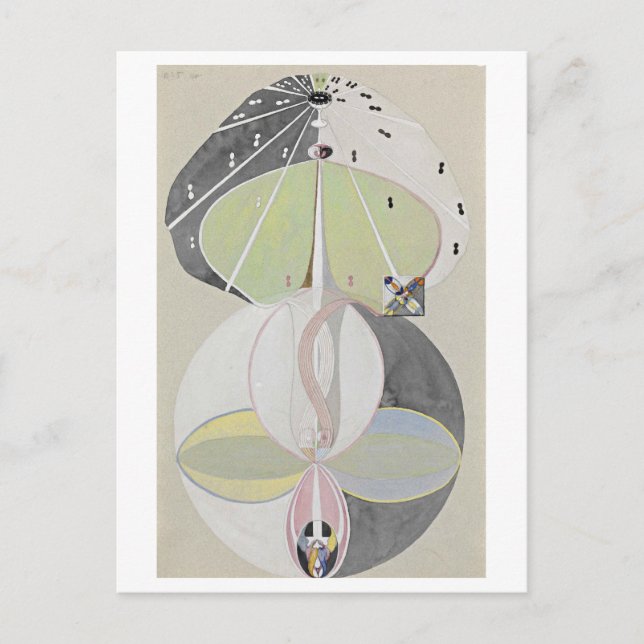 Postal Hilma af Klint Postcard (Anverso)