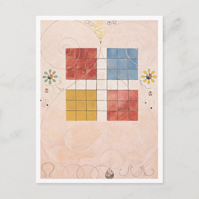Postal Hilma af Klint Postcard (Anverso)