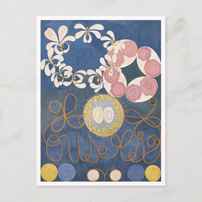 Postal Hilma af Klint Postcard (Anverso)