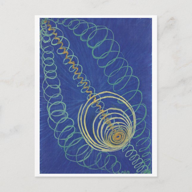 Postal Hilma af Klint Postcard (Anverso)