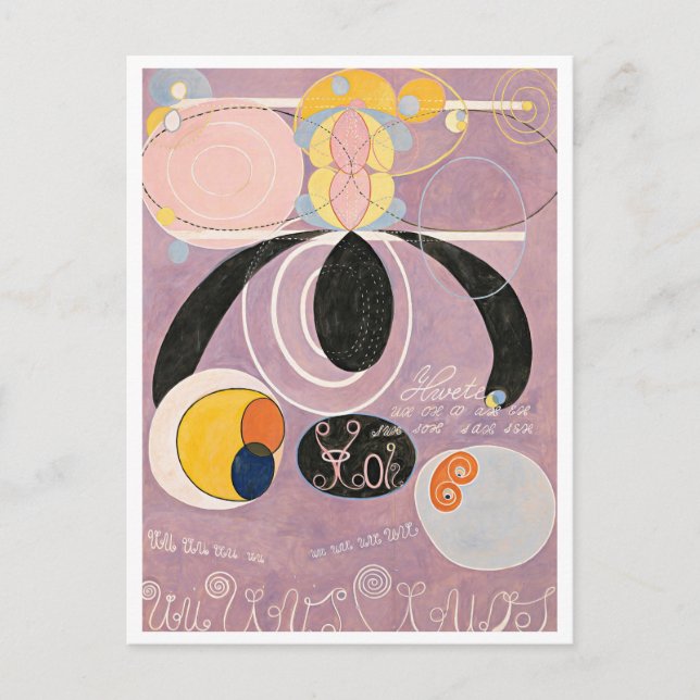 Postal Hilma af Klint Postcard (Anverso)