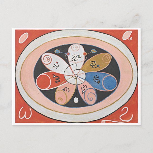 Postal Hilma af Klint Postcard (Anverso)