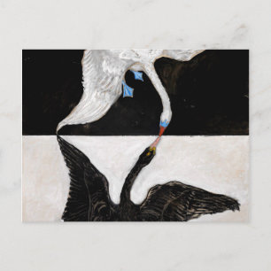 Postal Hilma Af Klint Swan no 1