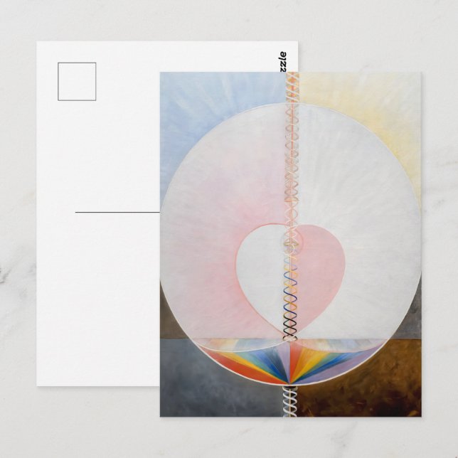 Postal Hilma af Klint - The Dove (Anverso / Reverso)