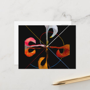 Postal Hilma af Klint - The Swan No. 7