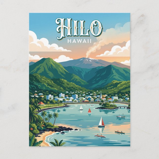 Postal Hilo EE. UU. (Anverso)