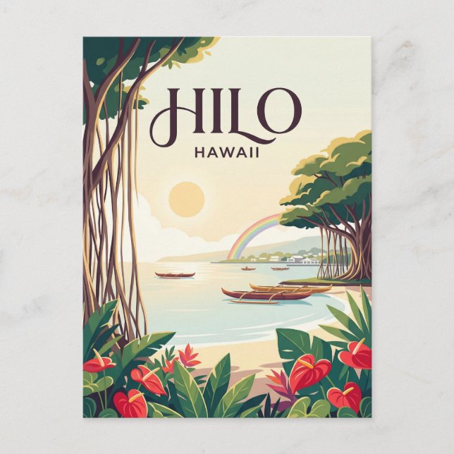 Postal Hilo EE. UU. (Anverso)