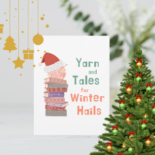 Postal Hilo y cuentos para que el invierno anuncie Navida
