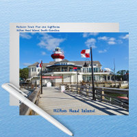 Hilton Head Island Harbour Town Pier & Lighthouse