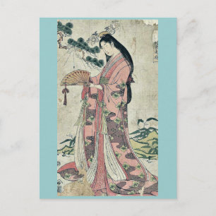 Postal Hime Sotoori de Hosoda, Eishi Ukiyoe