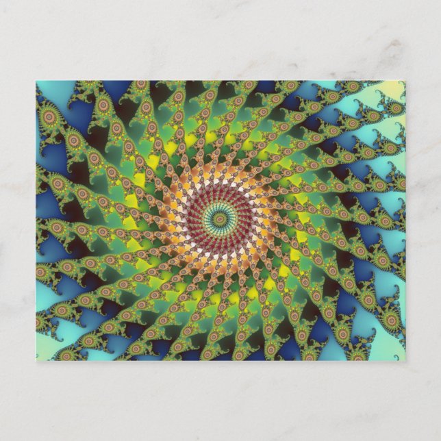 Postal Himynameisswirl (Anverso)