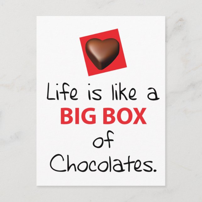 Postal Hinchas de Forrest Gump (Anverso)