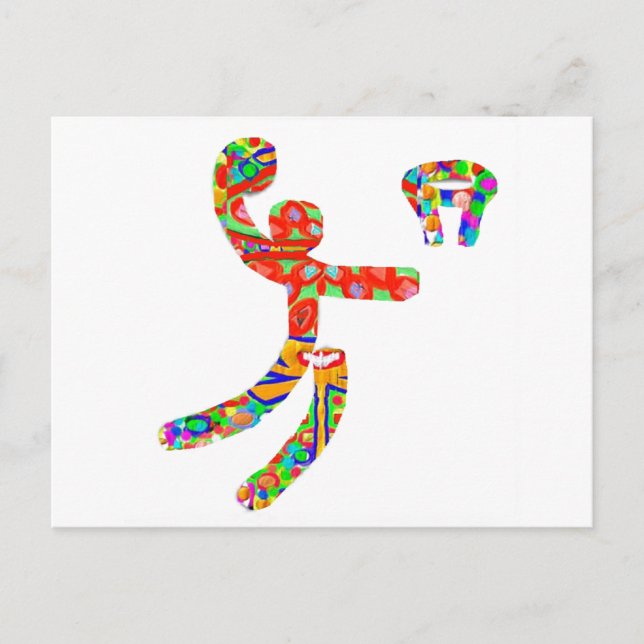 Postal Hinchas del Basket Ball (Anverso)