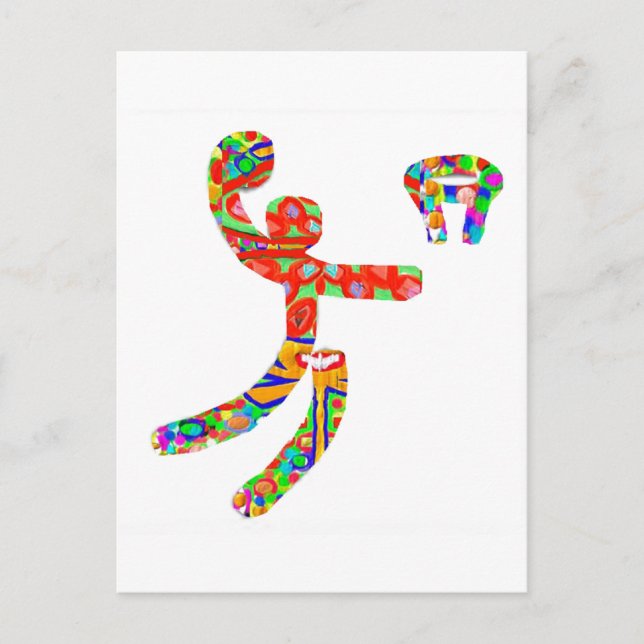 Postal Hinchas del Basket Ball (Anverso)