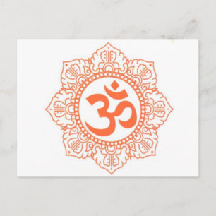 POSTAL HINDU - BUDDHA SÍMBOLOS OM,OHM