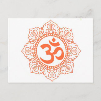 POSTAL HINDU - BUDDHA SÍMBOLOS OM,OHM