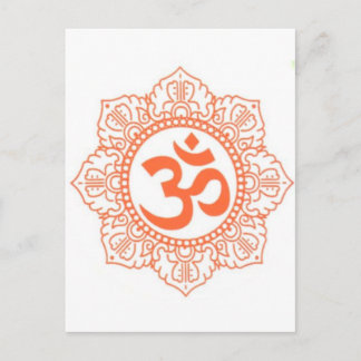 POSTAL HINDU - BUDDHA SÍMBOLOS OM,OHM