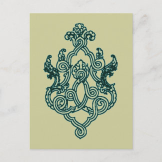 POSTAL HINDU, UN BIDISTA DE DISEÑO DE TATTOO DEL TRIBAL A