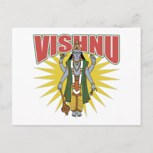 Postal Hindu Vishnu