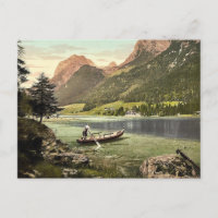 Hintersee, visión general, Alta Baviera, Alemania 
