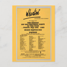 Postal Hip Hop Flyer