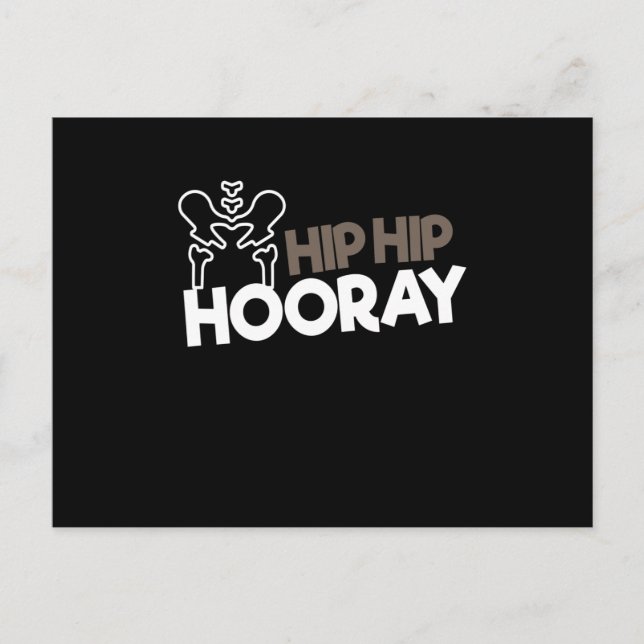 Postal Hip Surgery Hip Hooray Hip Surgery (Anverso)