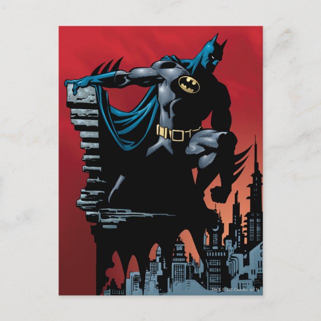 Postal Hiperdrive de Batman - 10 (Anverso)