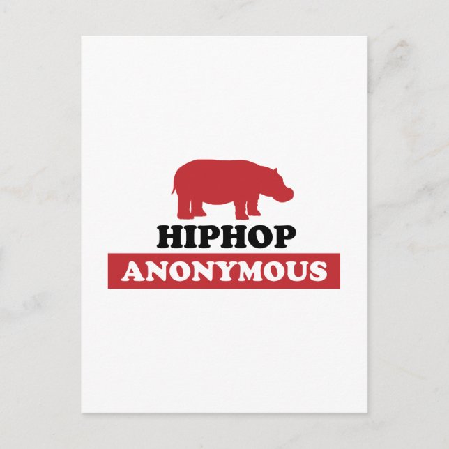 Postal HipHop Anonymous (Anverso)